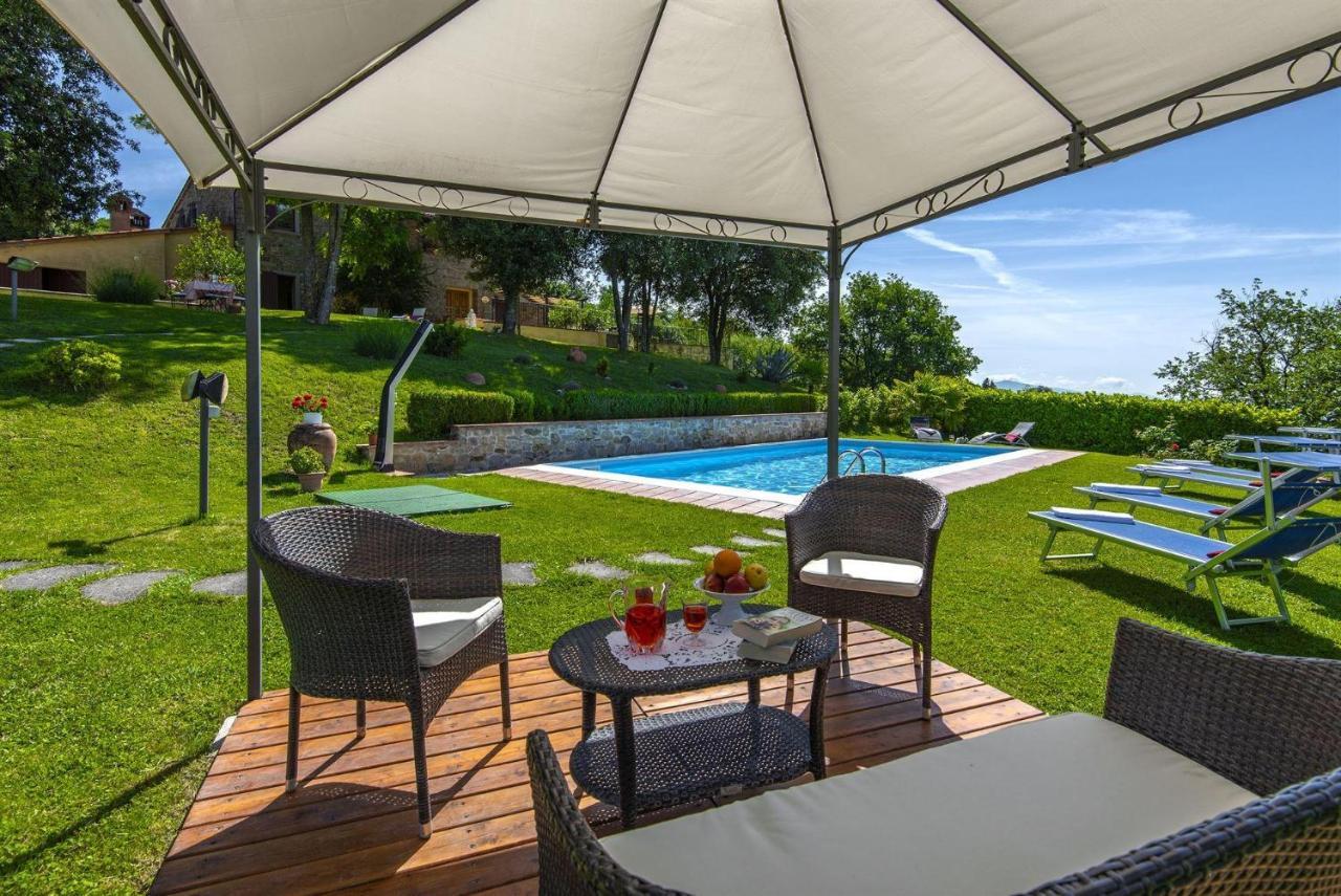 Villa Il Sole Civitella in Val di Chiana Exteriör bild